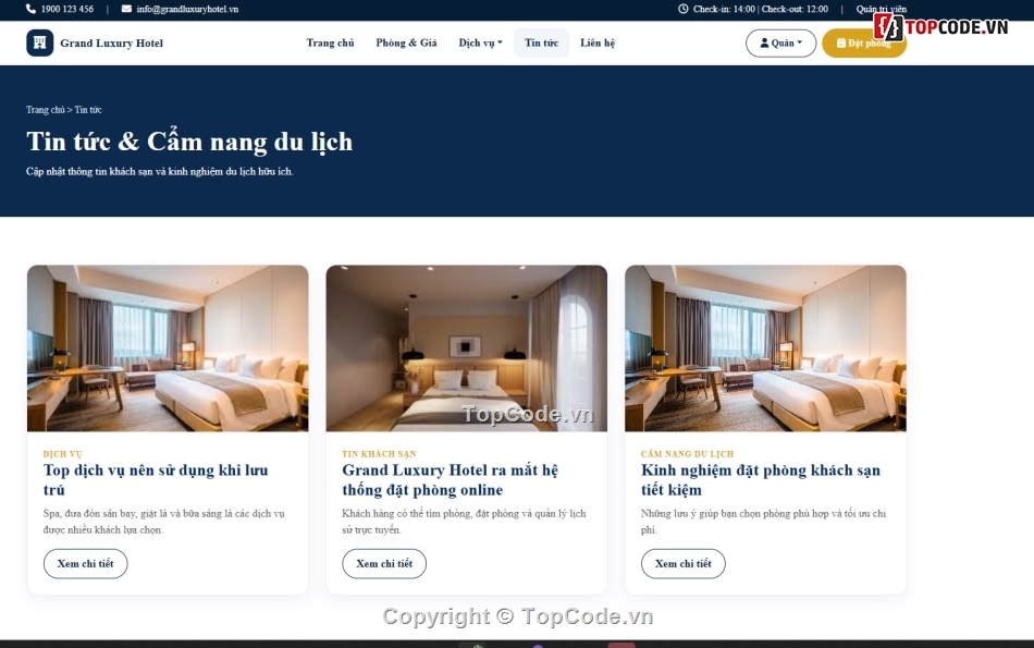 đặt phòng khách sạn,web quản lý,quản lý đặt phòng khách sạn